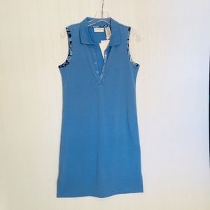 NWT Liz Claiborne blue summer tank dress